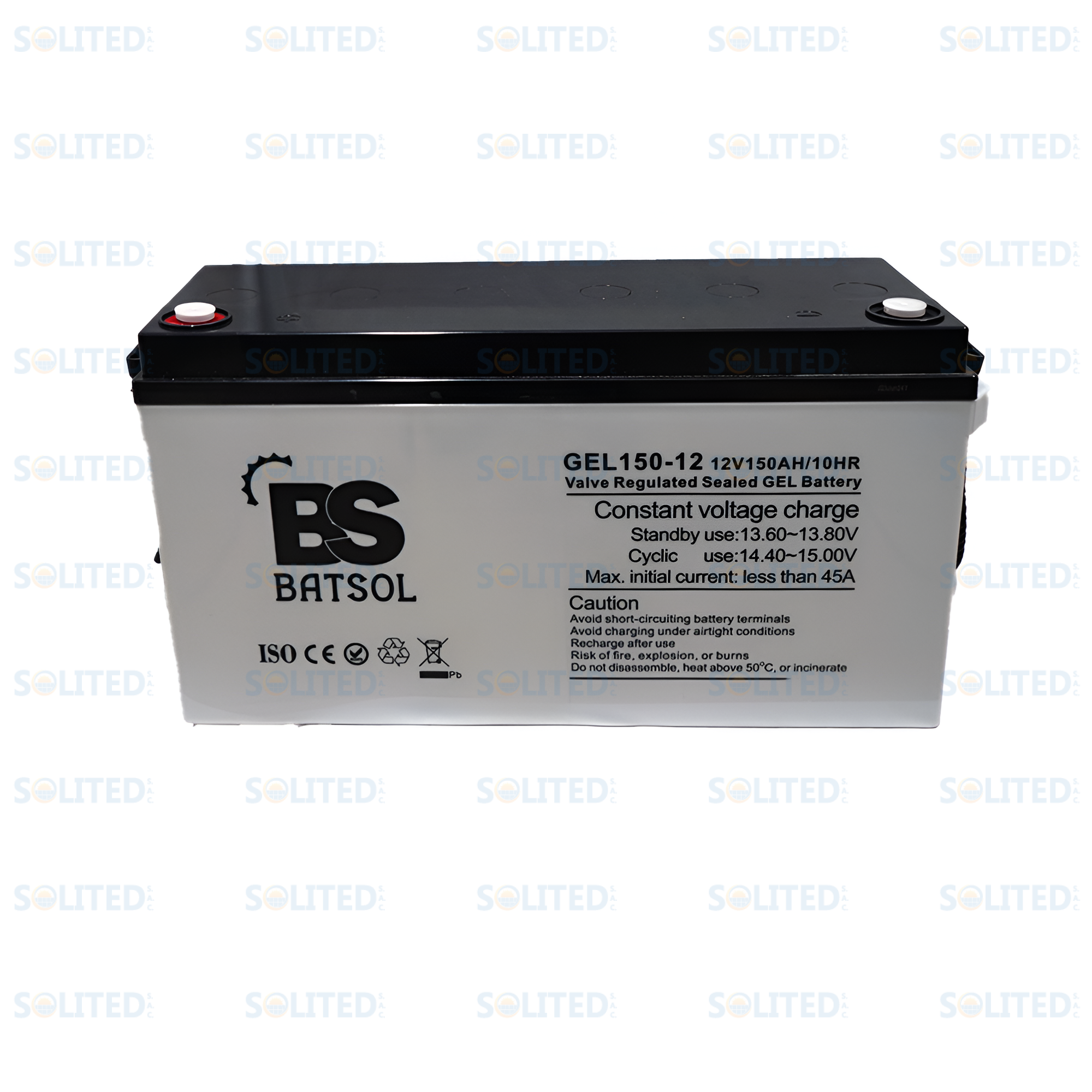 Bateria BATSOL 12V 150AH GEL