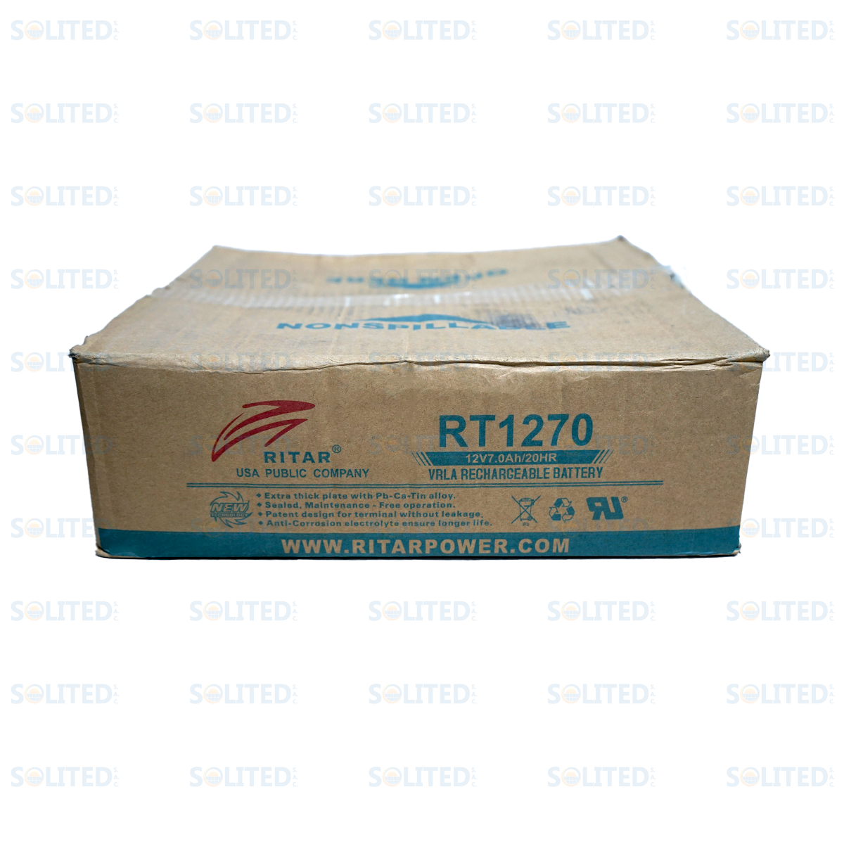 BATERÍA RITAR 12V 7AH AGM - Imagen 2