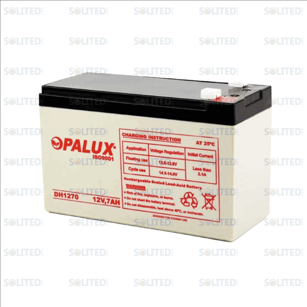 BATERÍA OPALUX 12V 7AH