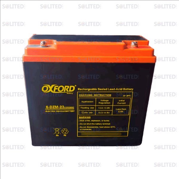 BATERÍA OXFORD 12V 23AH