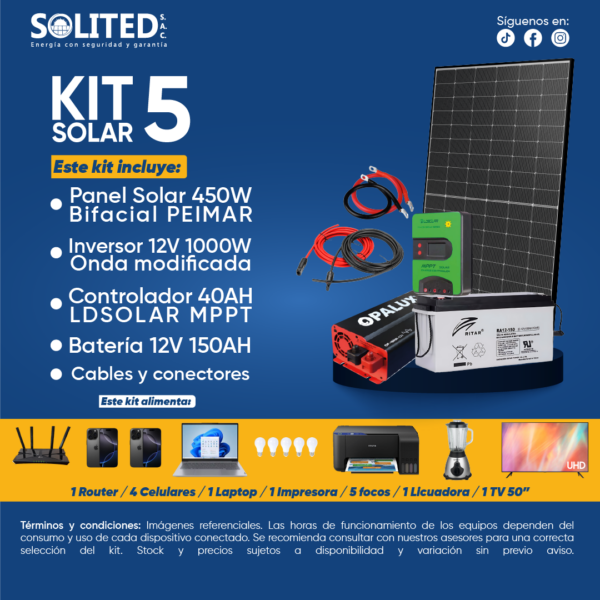 KIT SOLAR 5